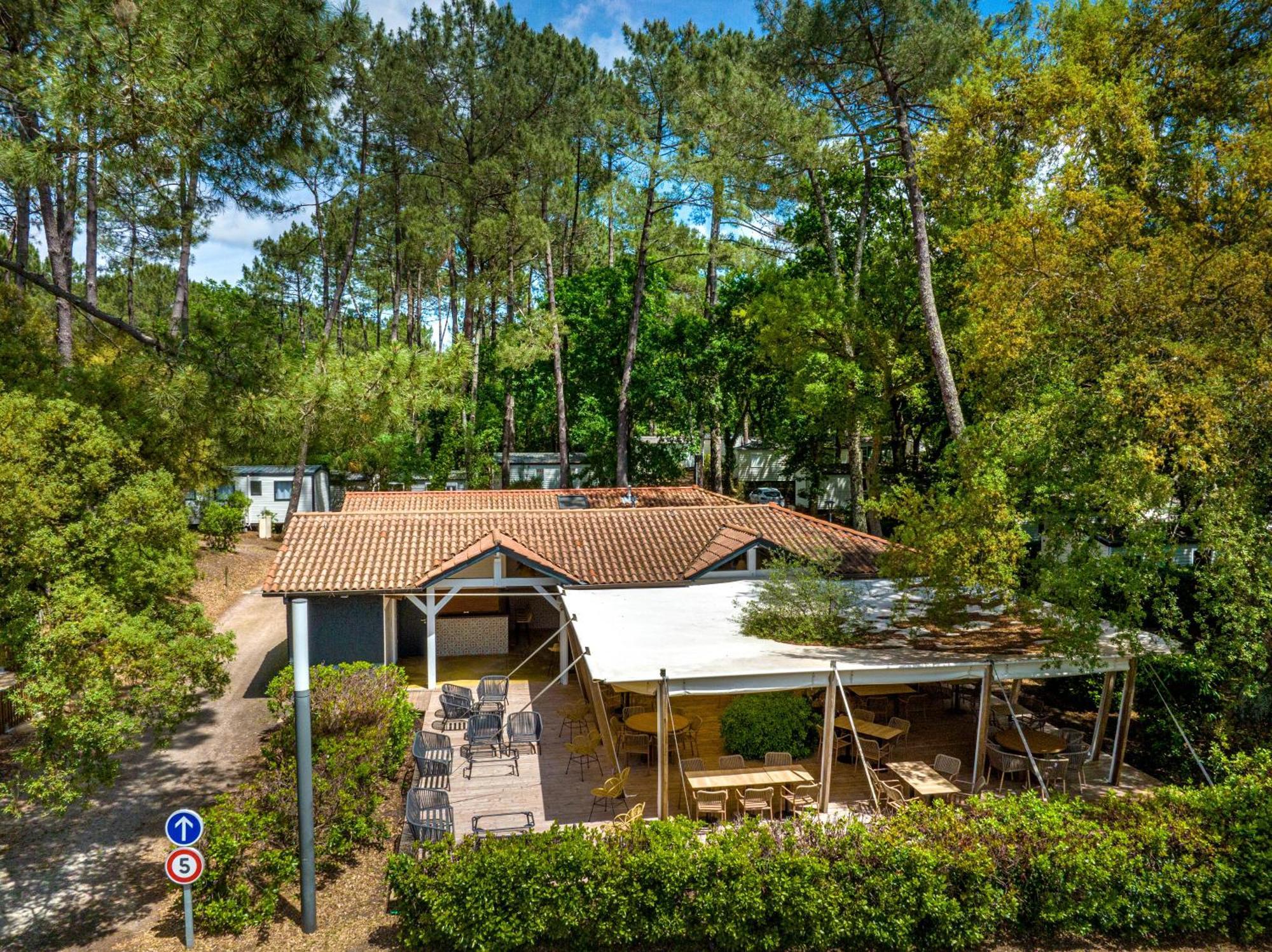 Camping-Village Vacances Les Deux Etangs Seignosse Exterior foto